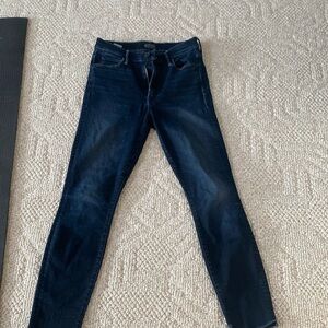 Mother The Stunner Zip Two-Step Fray